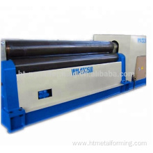 W11 Sheet metal roller machine three roller Metal rolling machine bottom bending plate